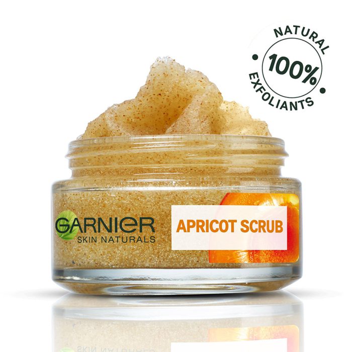 اسکراب تمیز کننده زردآلوی گارنیر-گارنیه Garnier Skin Naturals Apricot Scrub 50ml