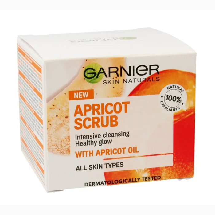 اسکراب تمیز کننده زردآلوی گارنیر-گارنیه Garnier Skin Naturals Apricot Scrub 50ml