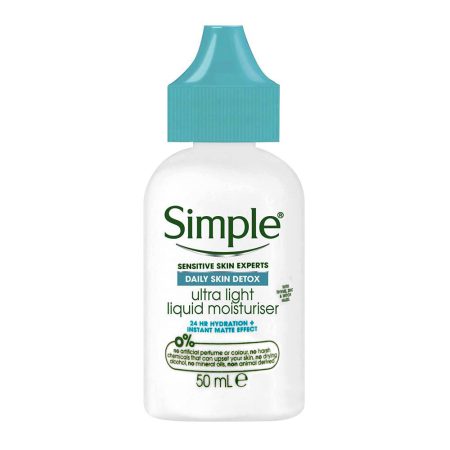 سرم آبرسان ضد جوش و آکنه سیمپل Simple Ultra Light Liquid Moisturiser 50ml