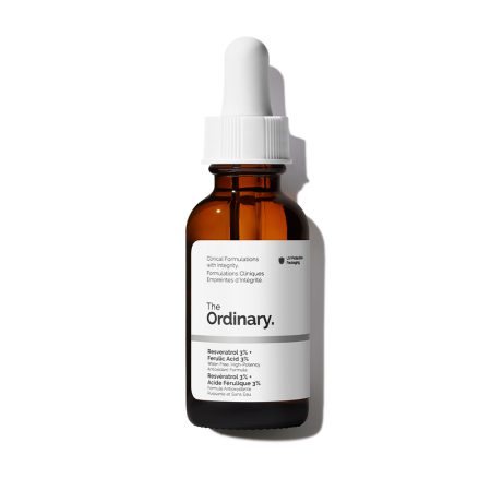 سرم آنتی اکسیدان رسوراترول ۳% + اسید فرولیک ۳% اوردینری The Ordinary Resveratrol 3% + Ferulic Acid 3% Antioxidant 30ml