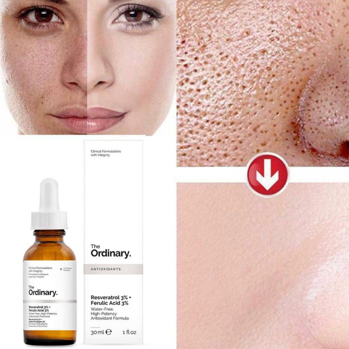 سرم آنتی اکسیدان رسوراترول ۳% + اسید فرولیک ۳% اوردینری The Ordinary Resveratrol 3% + Ferulic Acid 3% Antioxidant 30ml