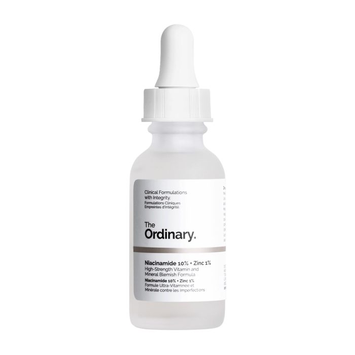 سرم اوردینری نیاسینامید اسید + زینک ضدجوش و منافذ The Ordinary Niacinamide 10% + Zinc 1%