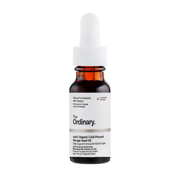 سرم اوردینری پوست خشک روغن دانه گل گاوزبان THE ORDINARY 100% Organic Cold-Pressed Borage Seed Oil