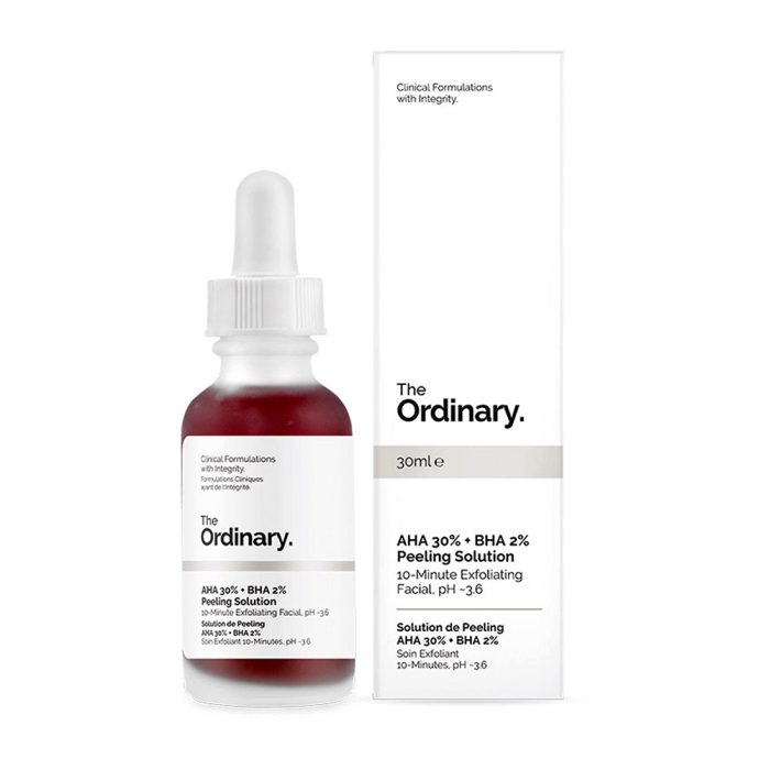 سرم لایه بردار اوردینری پیلینگ THE ORDINARY Solution De Peeling AHA 30% + BHA 2%