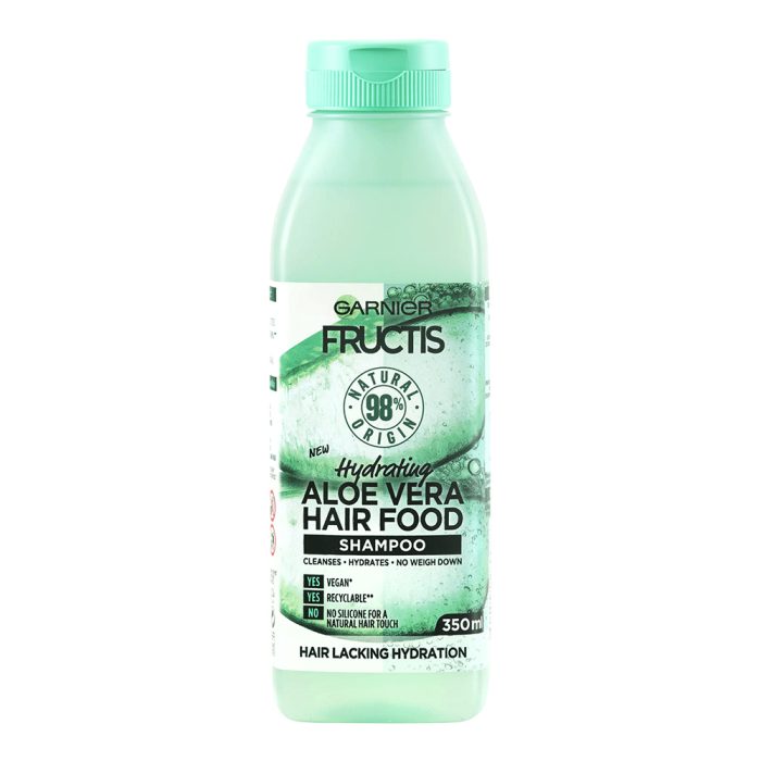 شامپو آبرسان آلوئه ورای گارنیر گارنیه هیر فود Garnier Hydrating Aloe Vera Hair Food Shampoo 350ml