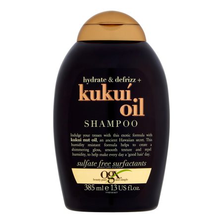 شامپو آبرسان و ضد وز روغن کوکوی او جی ایکس Ogx Hydrate and Defrizz Kukui Oil Shampoo 385ml