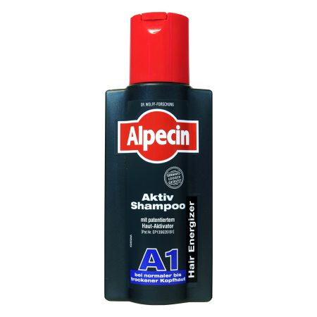 شامپو اکتیو A1 آلپسین برای موهای معمولی و خشک Alpecin Active Shampoo A1 For Normal & Dry Scalp 250ml