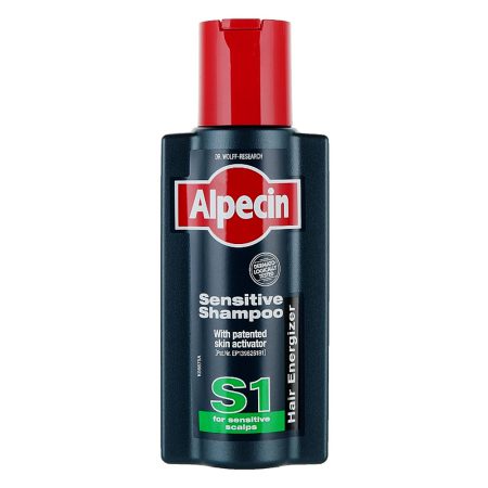 شامپو ضد ریزش سنسیتیو S1 برای پوست سر م موی حساس آلپسین Alpecin S1 Sensitive Shampoo 250ml