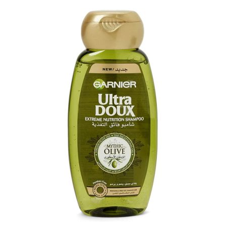 شامپو مغذی و ترمیم کننده زیتون گارنیه گارنیر اولترا دوکس Garnier Ultra Doux Olive Mythique Intensely Nourishing Shampoo 400ml