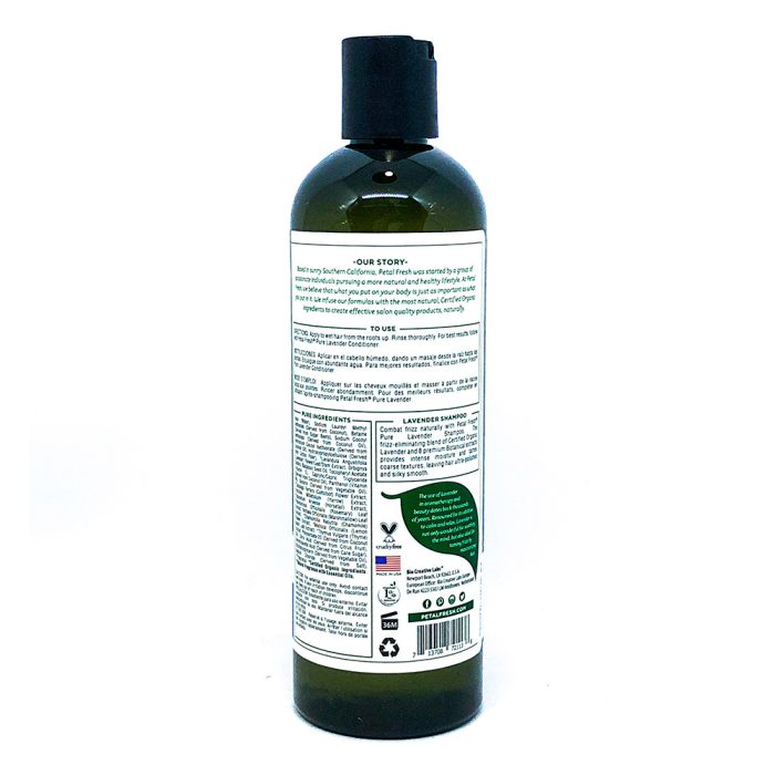 شامپو موهای خشک و ضد وز مجعد لوندر پتال فرش آمریکایی Petal Fresh Anti Frizz Lavender Shampoo 355ml