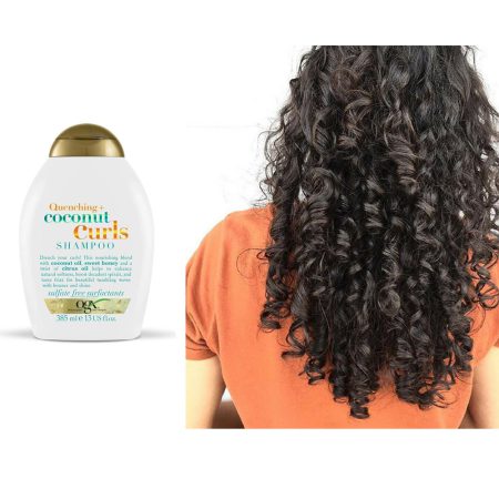 شامپو نارگیل مراقبت از موهای فر او جی ایکس Ogx Quenching Coconut Curls Shampoo 385ml