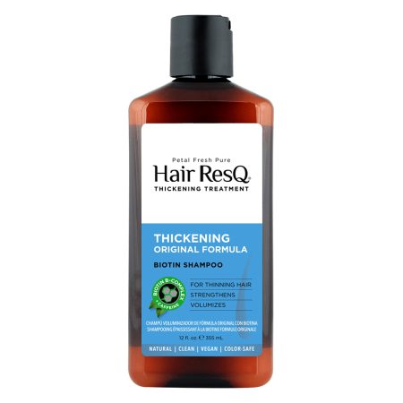 شامپو پتال فرش ضد ریزش تقویت کننده و ضخیم کننده موهای نرمال آمریکایی Petal Fresh PURE Hair ResQ Thickening Shampoo Normal Hair 355ml