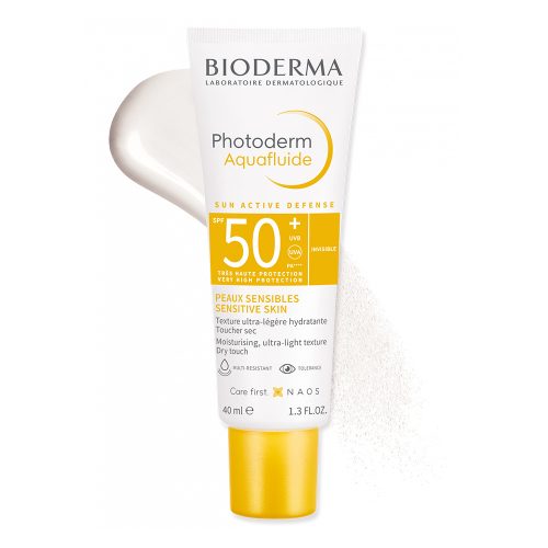 ضد آفتاب بی رنگ بایودرما فتودرم آکوافلویید Bioderma Photoderm Aquafluide SPF50 Sensitive Skin