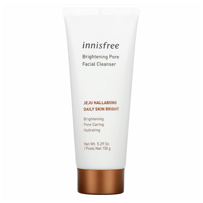 فوم شستشوی روشن کننده و پاک کننده منافذ صورت اینیسفری Innisfree Brightening Pore Facial Cleanser 150ml