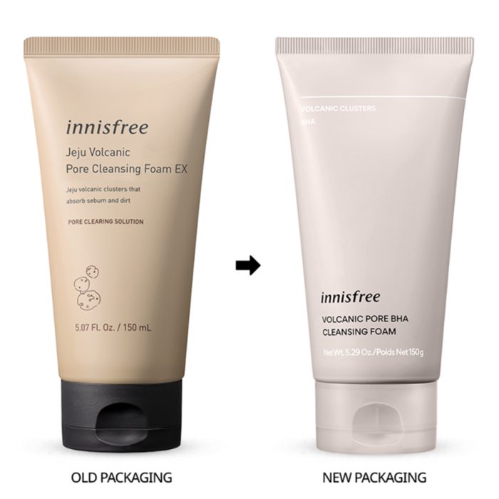 فوم شوینده پوست آتشفشانی ججو اینیسفری Innisfree Jeju Volcanic Pore Cleansing Foam EX 150ml