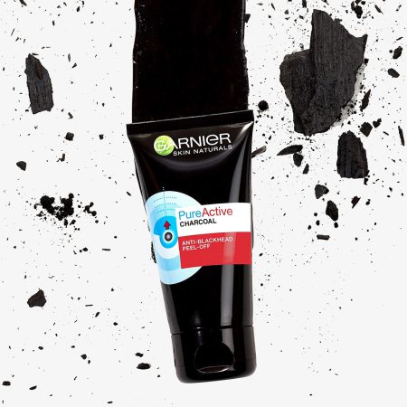 ماسک زغال خالص اکتیو پیل آف گارنیر گارنیه Garnier Skin active pure active charcoal peel off 50ml