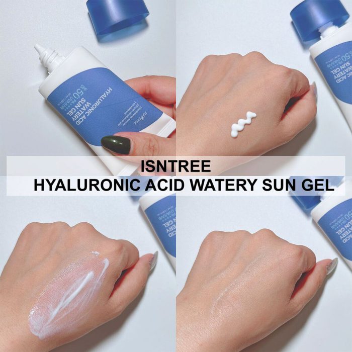 ژل کرم ضد آفتاب هیالورونیک اسید ایزنتری ISNTREE Hyaluronic Acid Watery Sun Gel (SPF50+,PA++++) 50ml