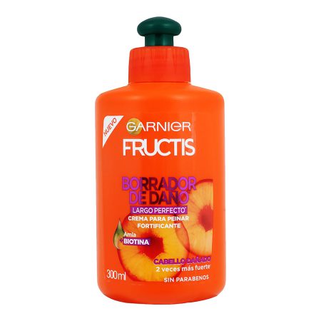 کرم حالت دهنده موهای آسیب دیده فروکتیس بیوتین پرفکت گارنیر گارنیه Garnier Styling Cream Fructis Damage Control Biotin Perfect and Straightener 300ml