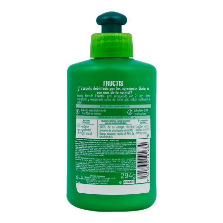 کرم حالت دهنده و ضد ریزش مو فروکتیس گارنیر گارنیه Crema para peinar Fructis Garnier stop caida 300ml