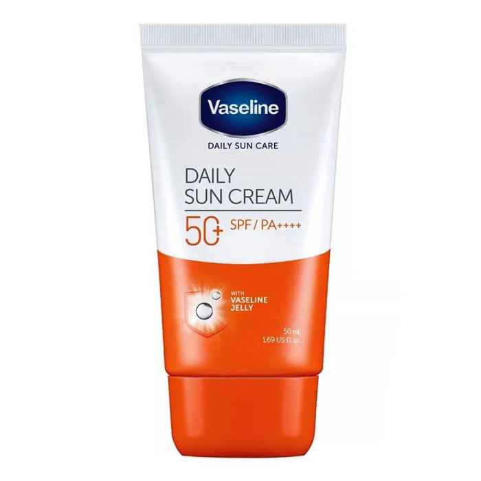 کرم ضد آفتاب آبرسان دیلی سان وازلین Vaseline Daily Sun Care SPF 50+ Daily Sun Cream, With Vaseline Jelly 50ml