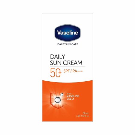 کرم ضد آفتاب آبرسان دیلی سان وازلین Vaseline Daily Sun Care SPF 50+ Daily Sun Cream, With Vaseline Jelly 50ml