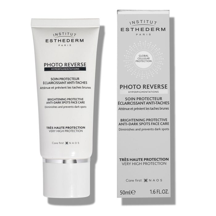 کرم ضد آفتاب و ضد لک استادرم مدل فلویید فتوریورس Institut Esthederm Photo Reverse Lotion 50ml