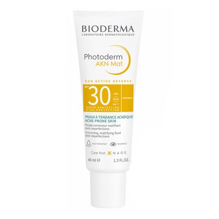 کرم ضدآفتاب ضد جوش فتودرم آکنه مت بایودرما Bioderma Photoderm Matifying Fluid AKN Mat Spf30 40ml