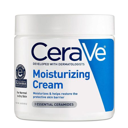 کرم مرطوب کننده صورت و بدن پوست خشک سراوی CeraVe Moisturizing Cream Face and Body for Dry Skin 453g