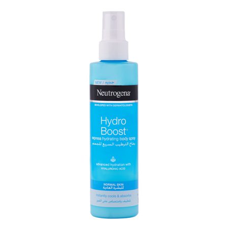 اسپری آبرسان بدن نیتروژنا نوتروژینا هیدرو بوست Neutrogena Hydro Boost Express Hydrating Body Spray 200ml