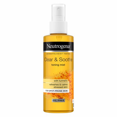 اسپری تونر پاک کننده و آرامش بخش زردچوبه نیتروژنا نوتروژینا Neutrogena Clear and Soothe Toning Mist with Turmeric 125ml