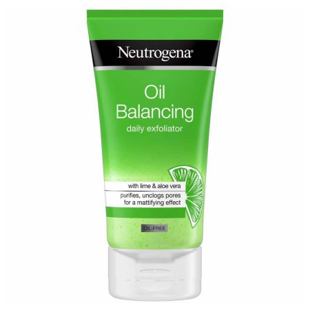 اسکراب لایه بردار و کنترل چربی اویل بالانسینگ نوتروژینا نوتروژینا Neutrogena Oil Balancing daily exfoliator with lime & Aloe Vera 150ml