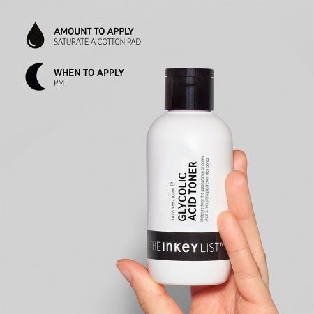 تونر لایه بردار و روشن کننده گلایکولیک اسید اینکی لیست The INKEY List Glycolic Acid Toner 100ml