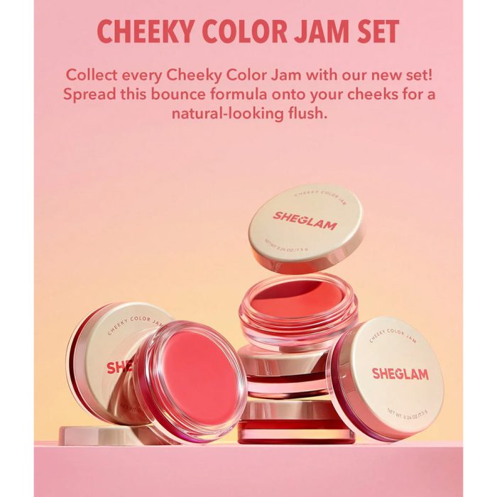 رژ لب وگونه شیگلم SHEGLAM CHEEKY COLOR JAM