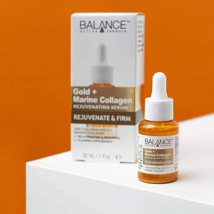 سرم جوانساز و لیفتینگ گلد کلاژن بالانس Balance Active Formula Gold­ Collagen Rejuvenating serum 30ml