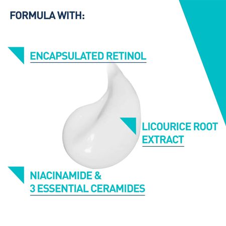 سرم رتینول سراوی حاوی نیاسینامید و سرامید بازسازی کننده پوست CeraVe Resurfacing Retinol Serum with Ceramides & Niacinamide for Blemish-Prone Skin 30ml