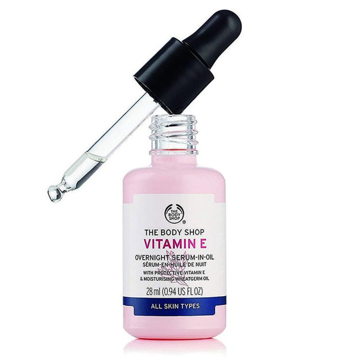 سرم شب ویتامین E بادی شاپ The Body Shop Vitamin E Overnight Serum-In-Oil 28ml