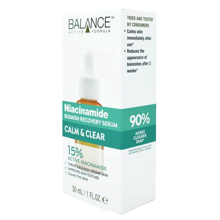 سرم ضد لک و ضد جوش بالانس نیاسینامید اسید 15% بازسازی کننده سلولی Balance Active Formula 15% Niacinamide Blemish Recovery Serum 15ml