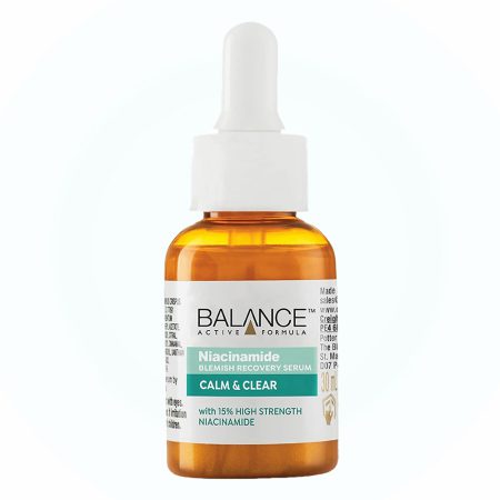 سرم ضد لک و ضد جوش بالانس نیاسینامید اسید 15% بازسازی کننده سلولی Balance Active Formula 15% Niacinamide Blemish Recovery Serum 15ml