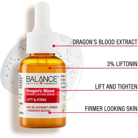 سرم ضد چروک لیفت و سفت کننده صورت دراگون بلاد بالانس Skincare Dragon’s Blood Instant Lifting Serum 30ml