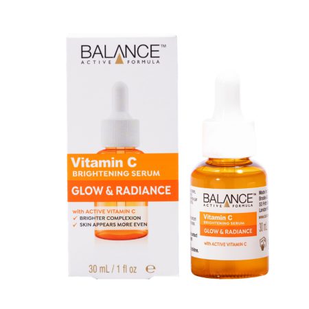 سرم ویتامین سی C بالانس روشن کننده و شفاف کننده پوست Balance Active Formula Vitamin C Brightening Serum 30ml