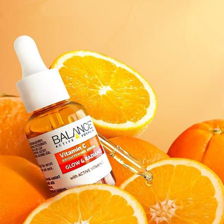 سرم ویتامین سی C بالانس روشن کننده و شفاف کننده پوست Balance Active Formula Vitamin C Brightening Serum 30ml