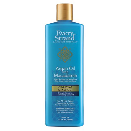 شامپو آبرسان روغن آرگان و ماکادمیا اوری استرند Every Strand Argan Oil with Macadamia Hydrating Shampoo 399ml