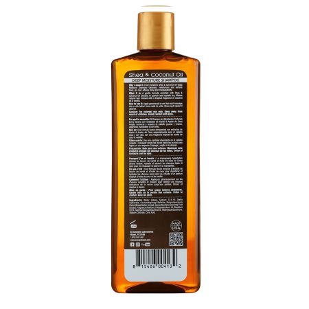 شامپو مرطوب کننده عمیق شی و روغن نارگیل اوری استرند Every Strand Shea & Coconut Oil Deep Moisture Shampoo 399ml