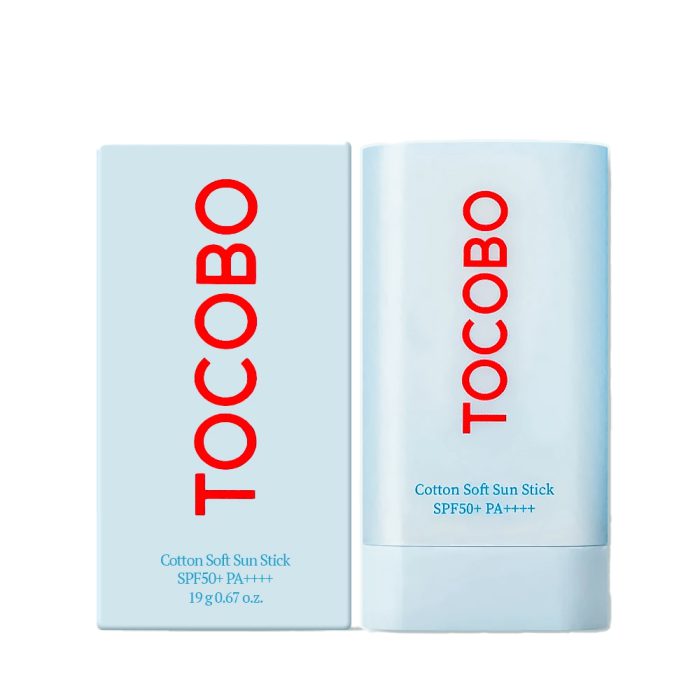 ضد آفتاب استیکی توکوبو حاوی عصاره پنبه کتان سافت Tocobo Cotton Soft Sun Stick SPF50+ PA++++ 19g