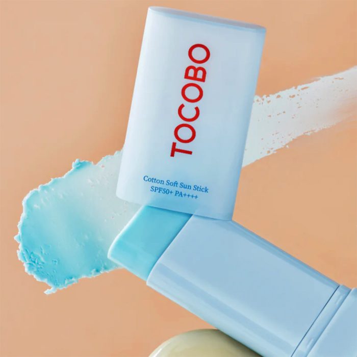 ضد آفتاب استیکی توکوبو حاوی عصاره پنبه کتان سافت Tocobo Cotton Soft Sun Stick SPF50+ PA++++ 19g