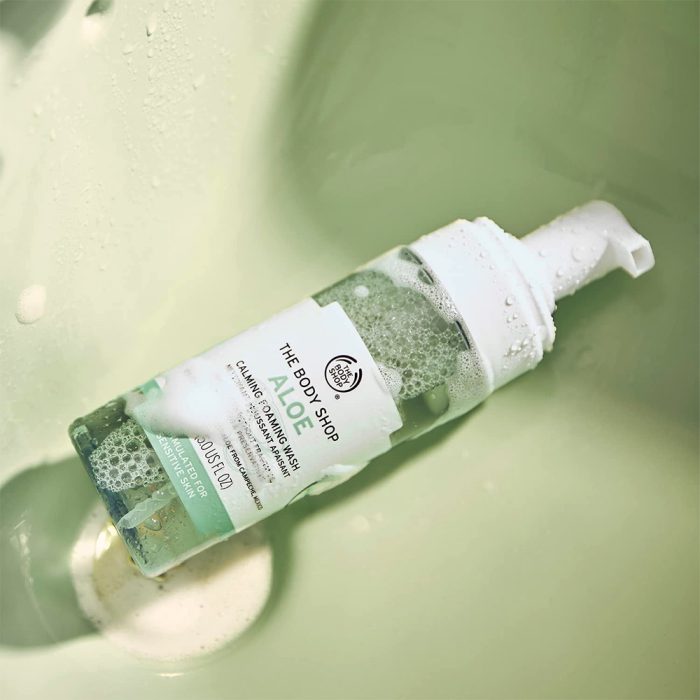 فوم شستشوی صورت آلوئه ورا بادی شاپ The Body Shop Aloe Foaming Wash 150ml