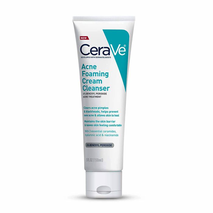 فوم شستشوی صورت ضد جوش و آکنه سراوی CeraVe Acne Foaming Cream Cleanser 150ml