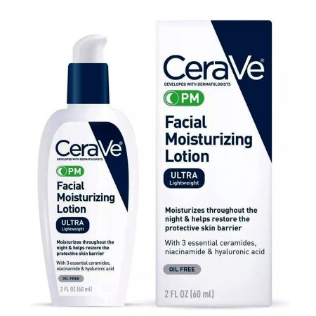 لوسیون مرطوب کننده شب سراوی Cerave PM Facial Moisturizing Lotion 60ml