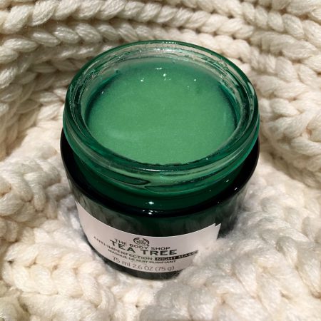 ماسک شب درخت چای تی تری بادی شاپ انگلیسی Body Shop Tea Tree Night Mask 75ml