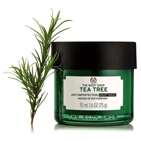 ماسک شب درخت چای تی تری بادی شاپ انگلیسی Body Shop Tea Tree Night Mask 75ml